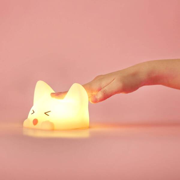  Niermann Standby Lampka Nocna Led Catty Cat, 7 Kolorów + Dźwięk 