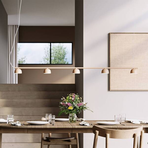  Northern Northern Blush żyrandol Led, 5-pkt., Beżowy 