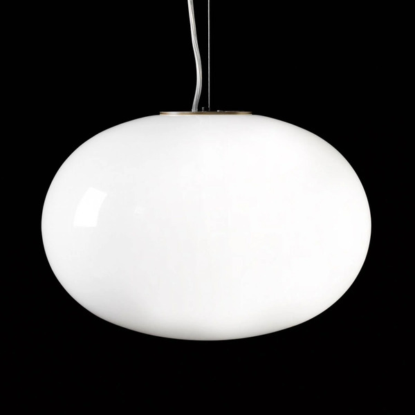  Oluce Oluce Alba - Lampa Wisząca Z Opalowego Szkła, 1-punktowa 