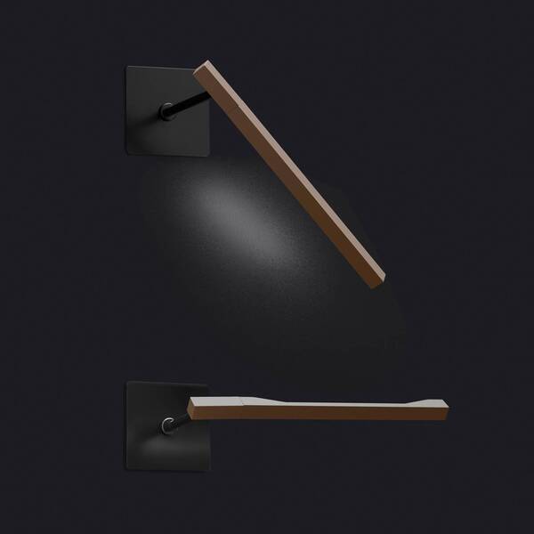  Oluce Oluce Ilo 187 Kinkiet Led, Regulowany, Bronz 