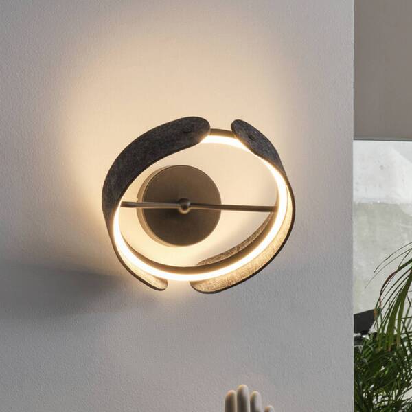  Osram Kinkiet Led Osram Decor Curve Felt, Szary, Filc, 3000 K 