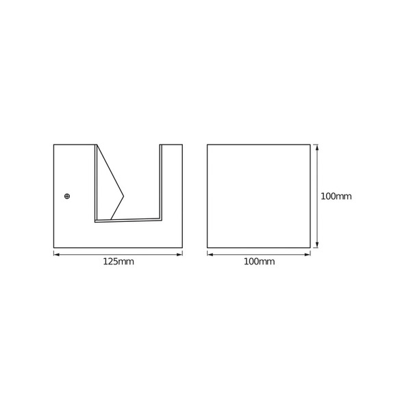  Osram Kinkiet Zewnętrzny Led Osram Endura Style Piramida Ze Stali Nierdzewnej Ip44 
