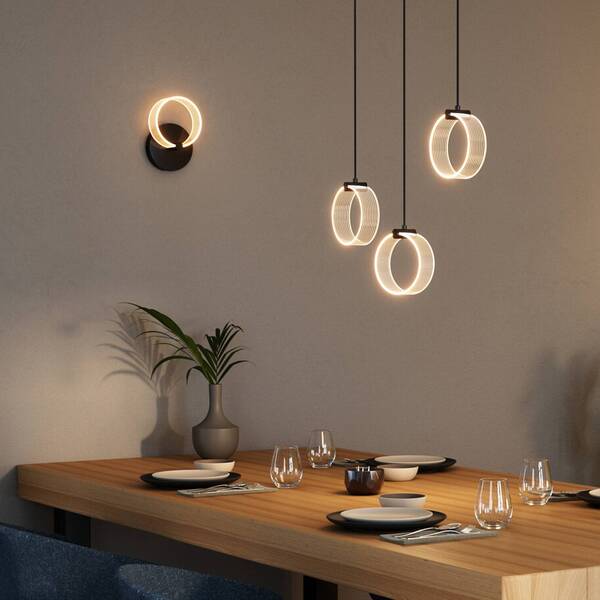  Osram Lampa ścienna Led Osram Decor Circle, Cct, Czarna 