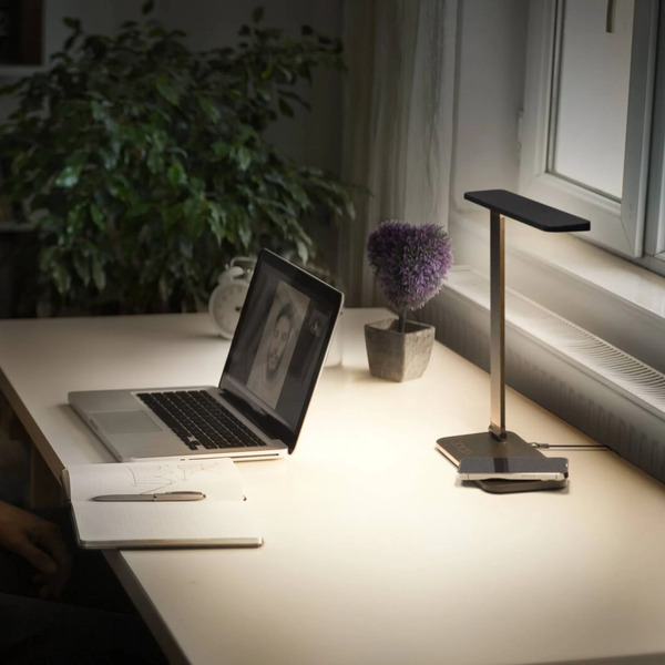  Osram Lampa Stołowa Led Osram Office Line Desk Banker Czarna Cct ściemniany 