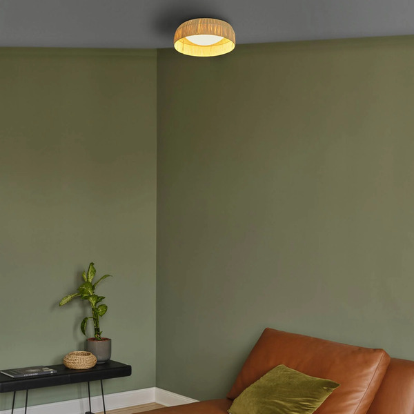  Osram Lampa Sufitowa Led Osram Decor Bamboo Paper, ø 30 Cm, Bambus 