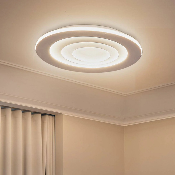  Osram Lampa Sufitowa Led Osram Orbis Spiral Round, ø 69 Cm, Biała 63 W 