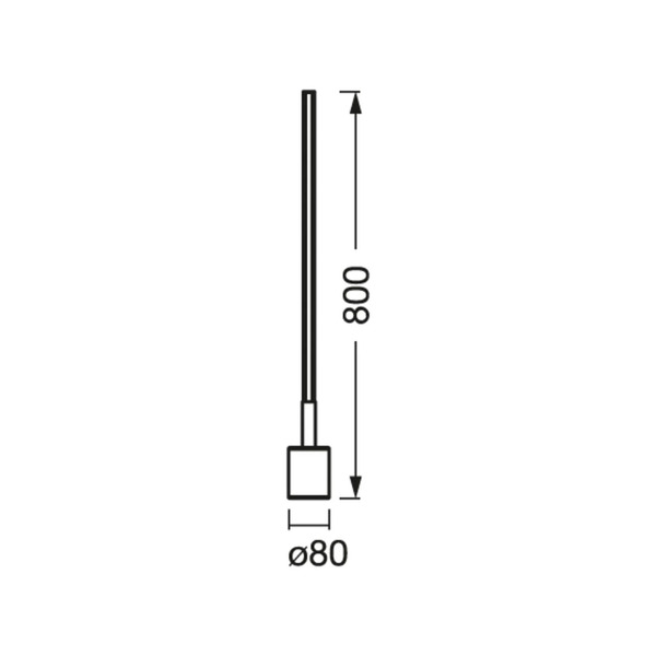  Osram Smart+ Osram Smart+ Lampa Stojąca Led Wifi Corner Slim, Czarna Rgb Cct 