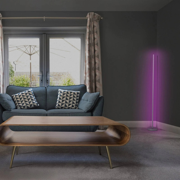  Osram Smart+ Osram Smart+ Lampa Stojąca Wifi Corner Magic Srebrna 140 Cm Rgb 