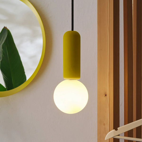  Osram Żyrandol Osram Decor Concrete Mic, żółta, Beton, G9 