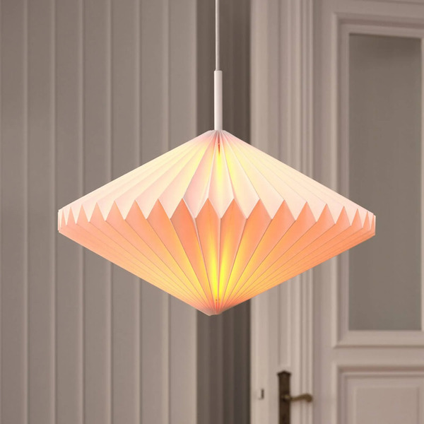  Osram Żyrandol Osram Decor Paper Diamond, Biała, Papier, E27 