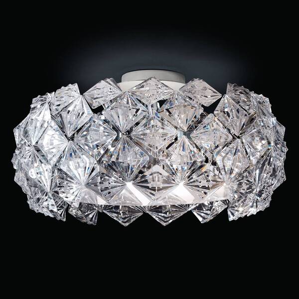  Patrizia Volpato Efektowna Lampa Sufitowa Prisma 52 Cm 