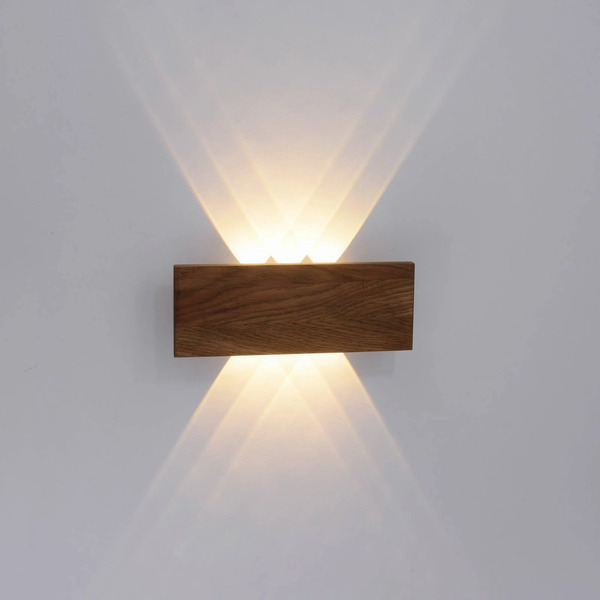  Paul Neuhaus Paul Neuhaus Palma Led Kinkiet Drewno 32 Cm 