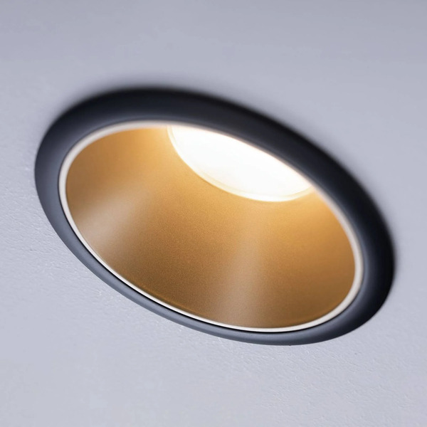  Paulmann Paulmann Cole Spotlight Led, Złoto-czarny 