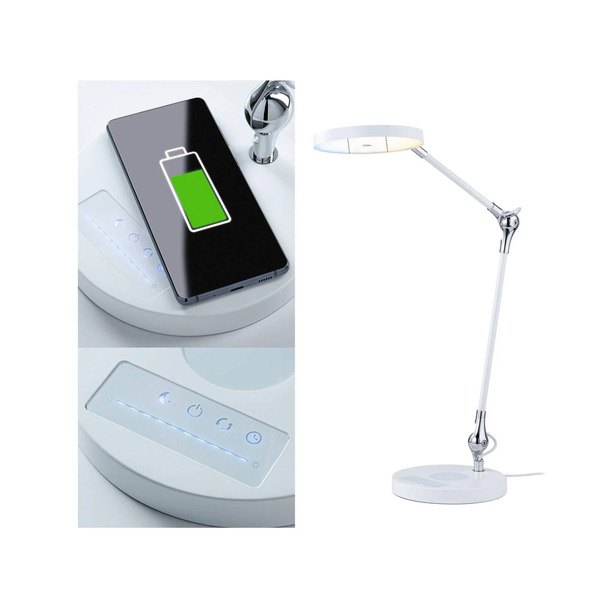  Paulmann Paulmann Numis Led Stołowa Led ładowana Biała 