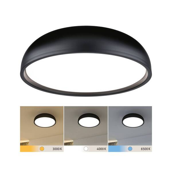  Paulmann Paulmann Oka Lampa Sufitowa Led Ip44 Cct Czarna 