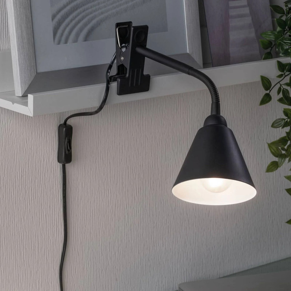  Paulmann Paulmann Vitis Lampa Z Klipsem, Czarna 