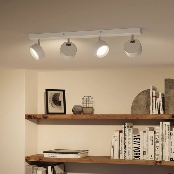  Philips Philips Bracia Reflektor Sufitowy Led 4-punktowy, Biały 