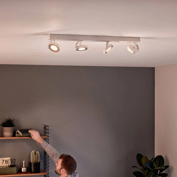  Philips Ciepłe Oświetlenie – Spot Sufitowy Led Clockwork 