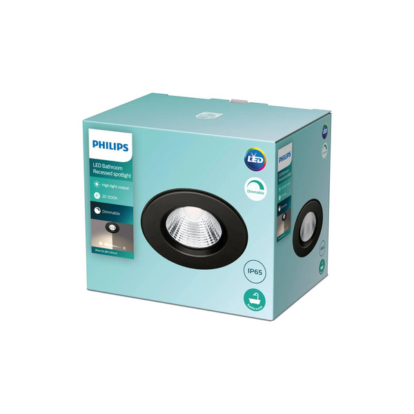  Philips Philips Dive Wpuszczany Led Ip65 Okrągły Czarny 