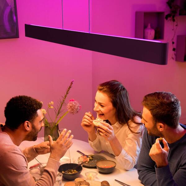  Philips Hue Philips Hue Ensis Lampa Wisząca, Waca, Czarna 