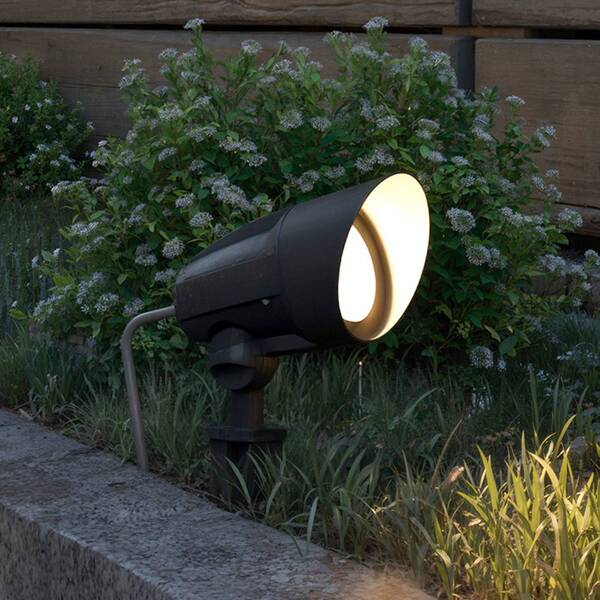 Philips Reflektor Z Grotem Ziemnym Philips Cylr, Czarny, Z Wtyczką, Ip44, Gu10 