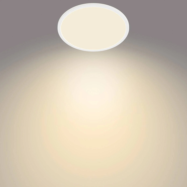  Philips Philips Superslim Led Ip44 2700 K ø 29,5 Cm Biały 