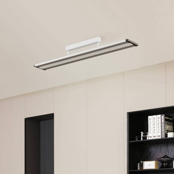  Prios Lampa Sufitowa Led Prios Yuela, Dali, 120 Cm, Biały 