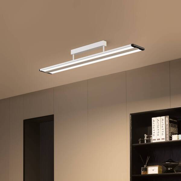  Prios Lampa Sufitowa Led Prios Yuela, Dali, 120 Cm, Srebrny 