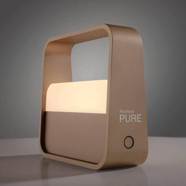  Pure Lampa Stołowa Led Pure Go, Brązowa, Aluminium 