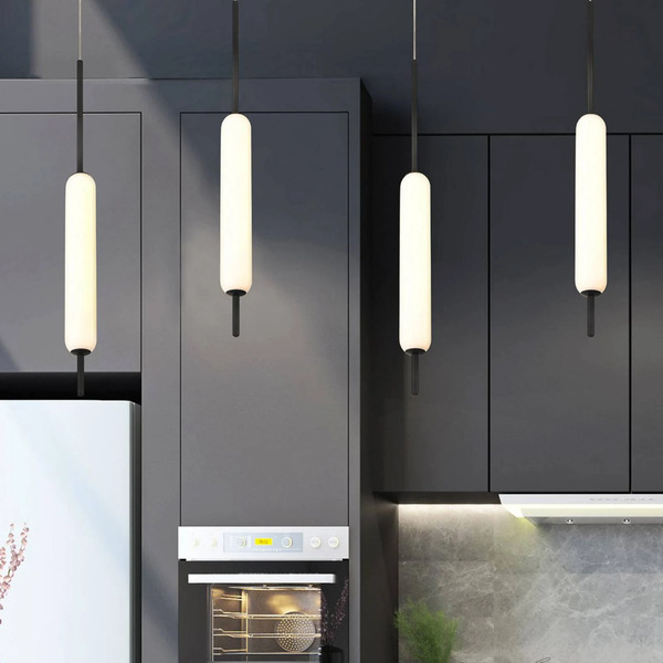  Quintiesse Żyrandol Led Cumberland, Czarna, ø 13 Cm, Metal/szkło 