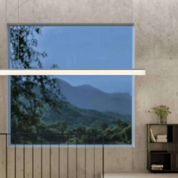  Ribag Ribag Aroa Led Pendant Dali Dim 2,700k Aluminium 120cm 