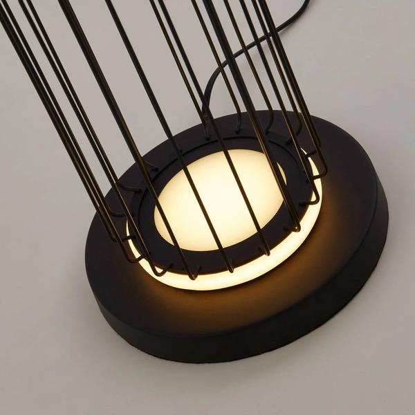  Searchlight Lampa Stojąca Led Cage W Kształcie Klatki 
