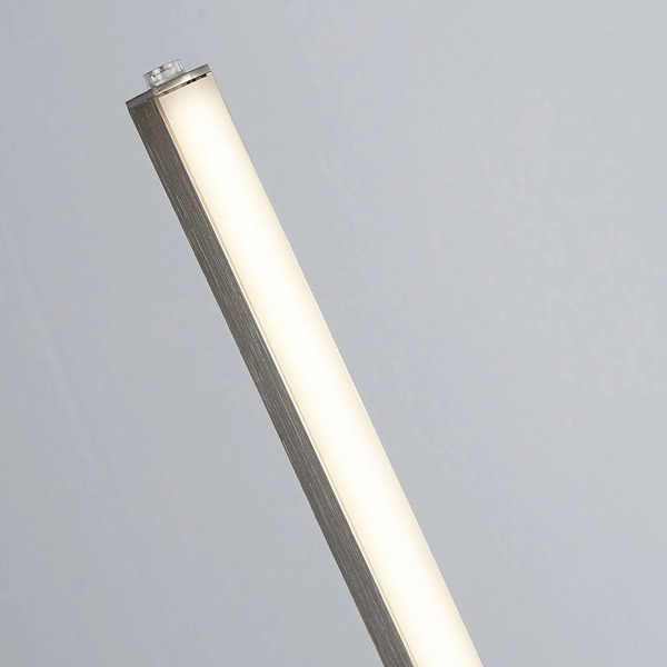  Searchlight Lampa Stojąca Led Tribeca, Srebrny/biały, Metal, Cct, 150 Cm 