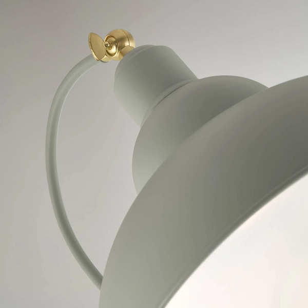  Searchlight Lampa Stojąca Yosra, Taupe, Metal, 166 Cm, E27 
