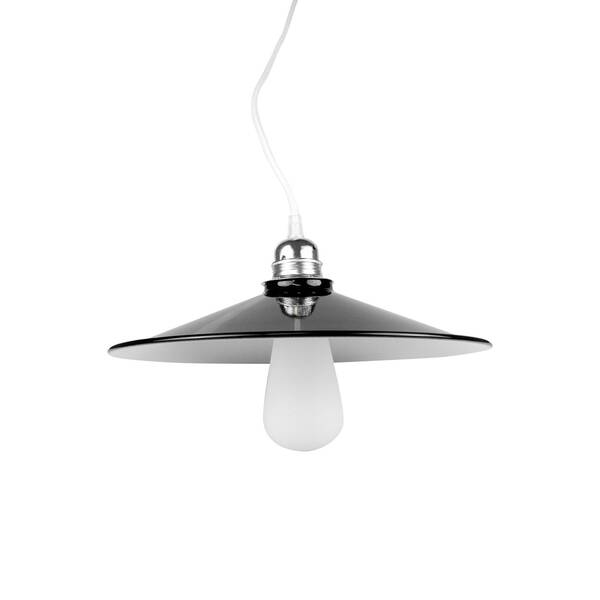  Segula Segula Concav Lampa Wisząca Z Metalu, Czarna 