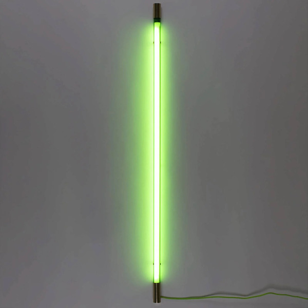  Seletti Kinkiet Led Linea Gold, Zielony 