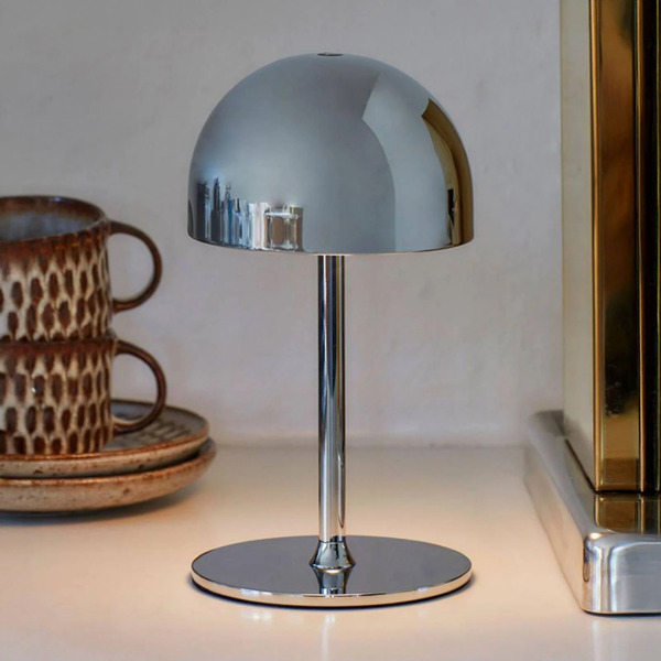  Sirius Lampa Stołowa Led Tim, Kolor Chrom, Wysokość 22 Cm, Ip54 