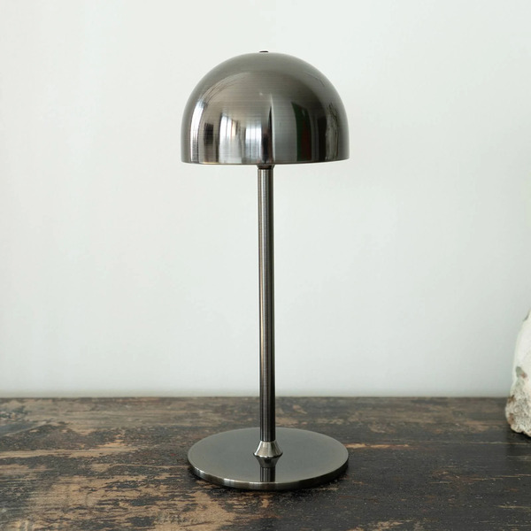  Sirius Lampa Stołowa Led Tim, Kolor Niklowy, Wysokość 30 Cm, Ip54 