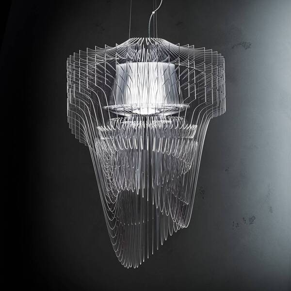  Slamp Slamp Aria S żyrandol, Przezroczysty, ø 50 Cm 