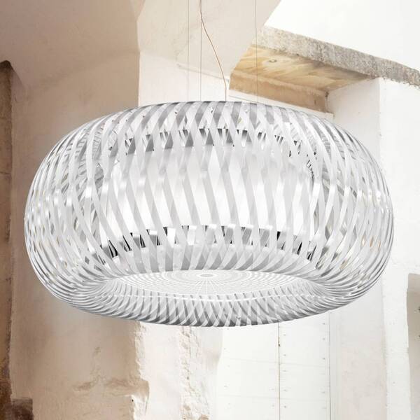  Slamp Slamp Kalatos Lampa Wisząca, Przeźroczysta/biała 