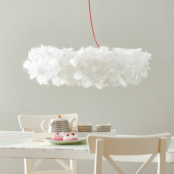  Slamp Lampa Wisząca Slamp Clizia Mama Non Mama, ø78cm, Biały/czerwony 