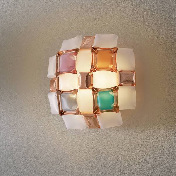  Slamp Slamp Mida Lampa ścienna, 32x32 Cm, Kolorowa/biała 