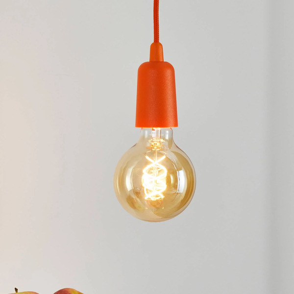  Sollux Lighting Żyrandol Brasil, Pomarańczowy, 1-punktowy 