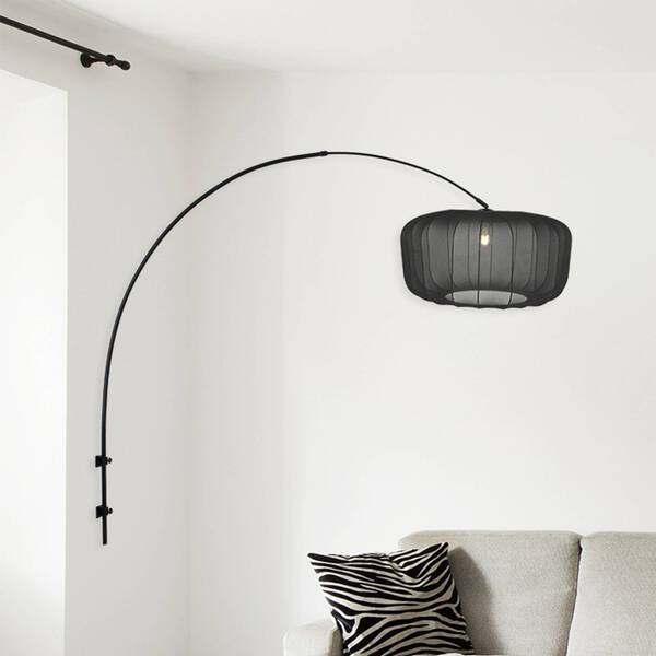  Steinhauer Lampa ścienna Sparkled Light 4410zw, Czarny/czarny Nylon, E27 