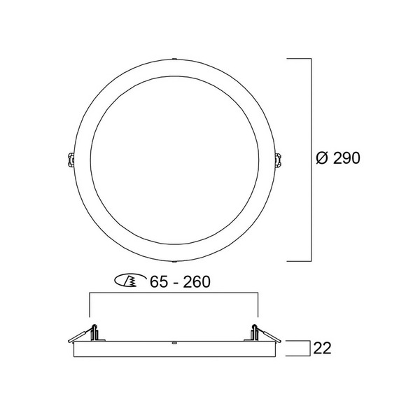  Sylvania Lampa Sufitowa Led Start 5w1, Biała, ø 29 Cm, Cct, ściemniany 