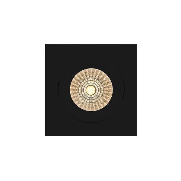  The Light Group Slc Dl04 Square X1 Wpuszczana Ip54 2700k Czarna 