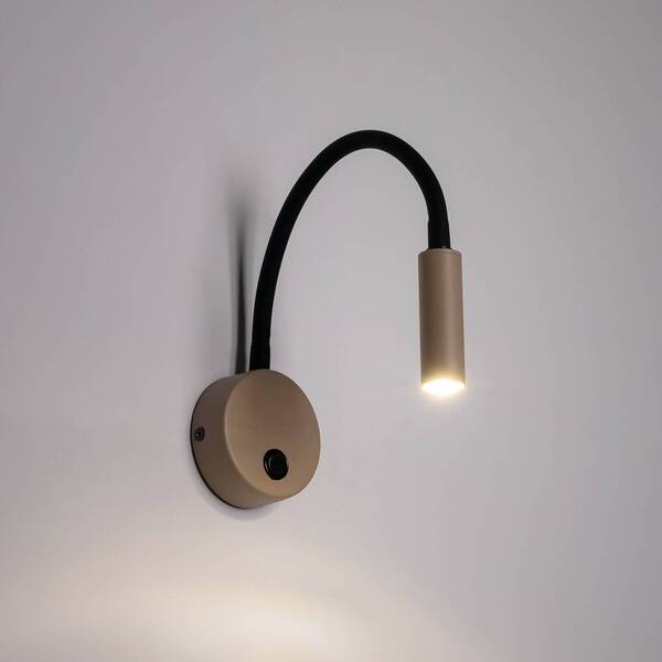  Tk Lighting Kinkiet Lagos, Piaskowy/czarny, G9, Wysokość 45 Cm, Metal 