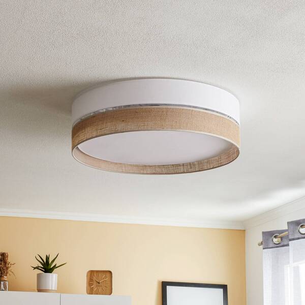  Tk Lighting Lampa Sufitowa Linobianco, ø 60 Cm 