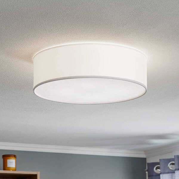  Tk Lighting Lampa Sufitowa Rondo, Biała ø 45 Cm 