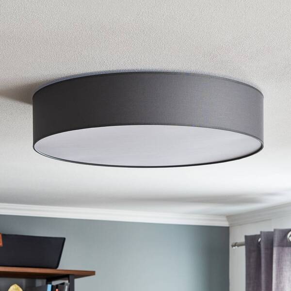  Tk Lighting Lampa Sufitowa Rondo, Szara ø 60 Cm 